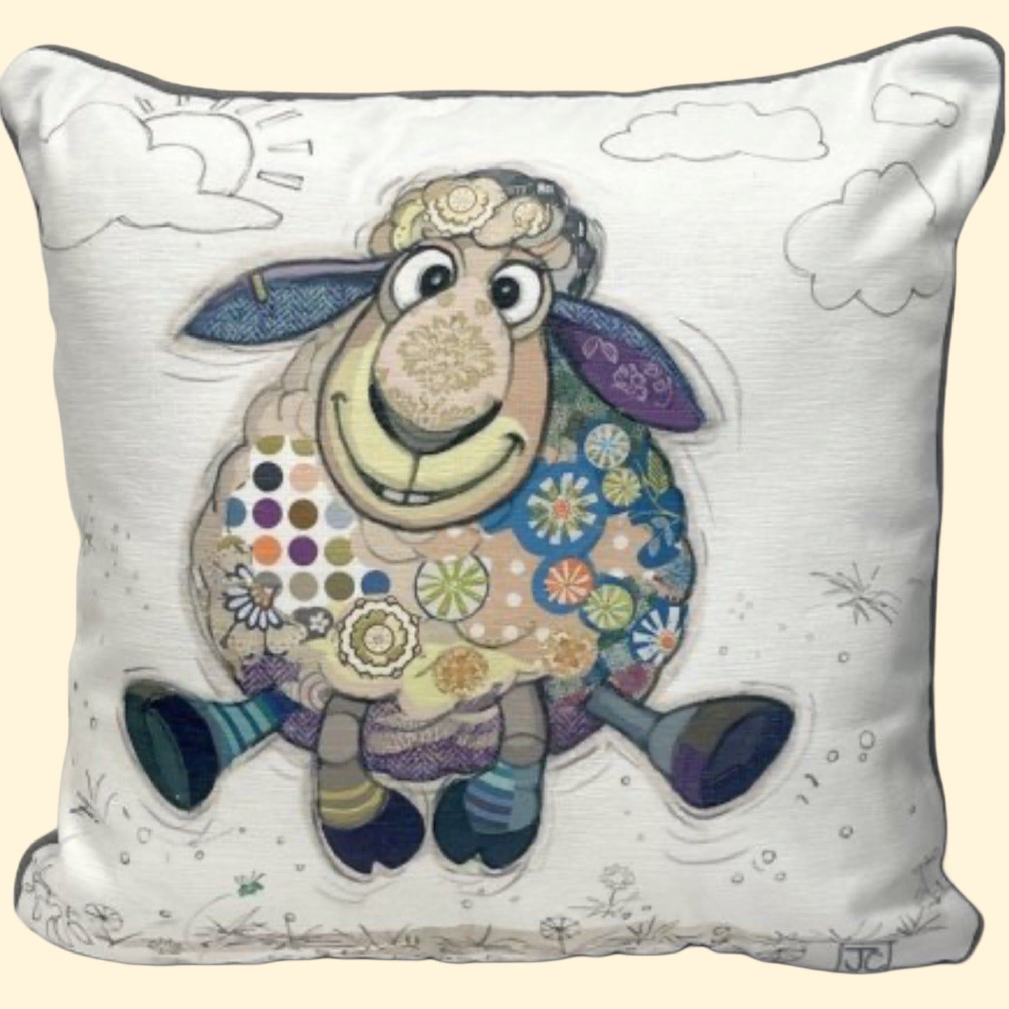 Sasha Sheep Cushion