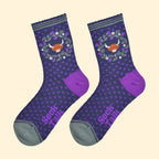 Women's Bamboo Socks - Highland Cow Wreath