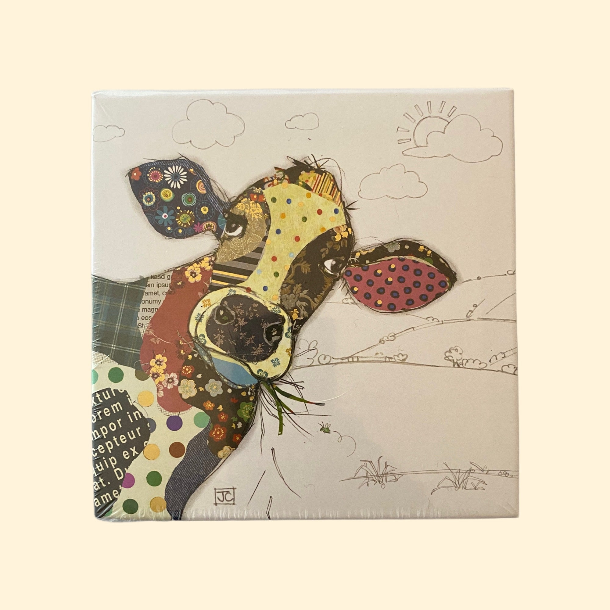 Connie Cow Memo Block with Pen