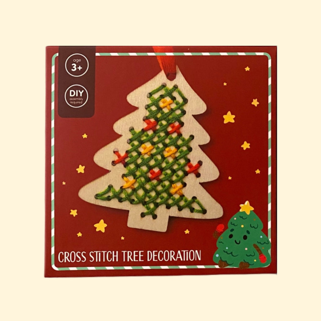 DIY Cross Stitch Christmas Decoration (Various)