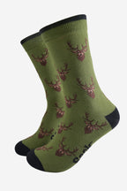Men's Bamboo Socks - Stag