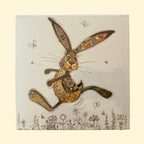 Hesper Hare Memo Block with Pen