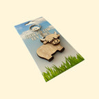 Highland Cow Key Ring (Various)