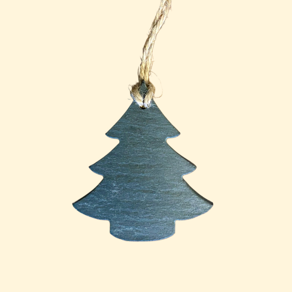 Slate Tree Decorations - Various Designs