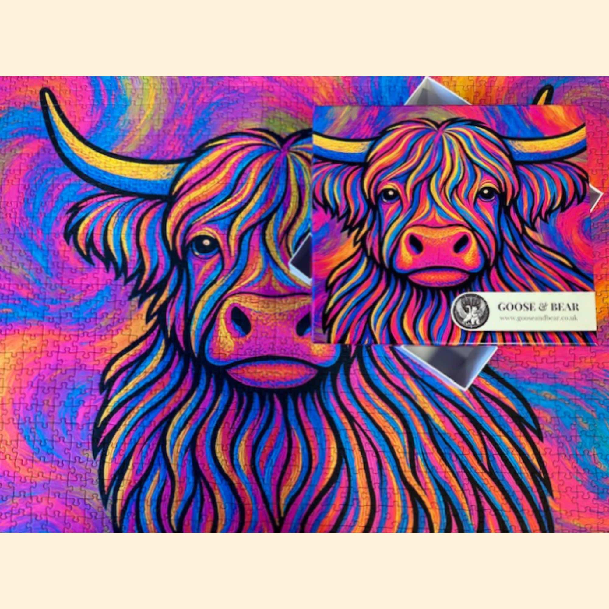 Higland Cow Jigsaw - 1000 pieces