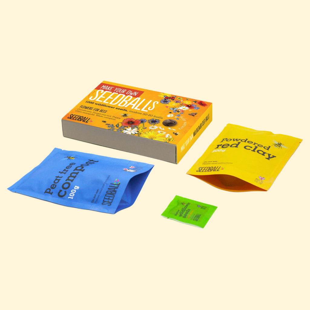 Make Your Own Seedball Kit - Flowers For Bees