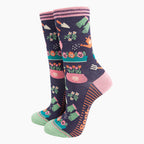 Women's Bamboo Socks - Gardening