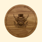 Round Chopping Board - Choose Your Design