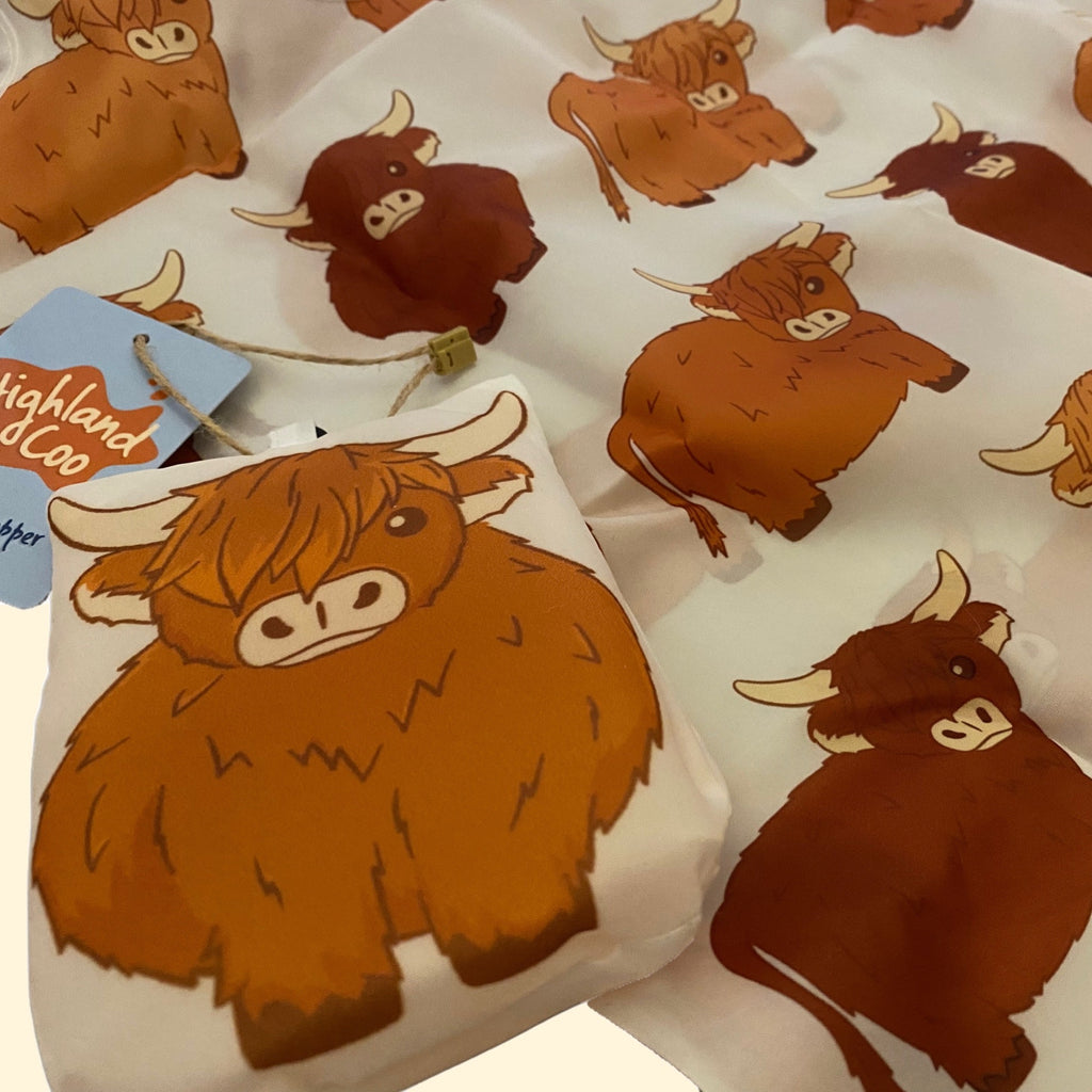 Highland Cow Shopping Bag (Various)