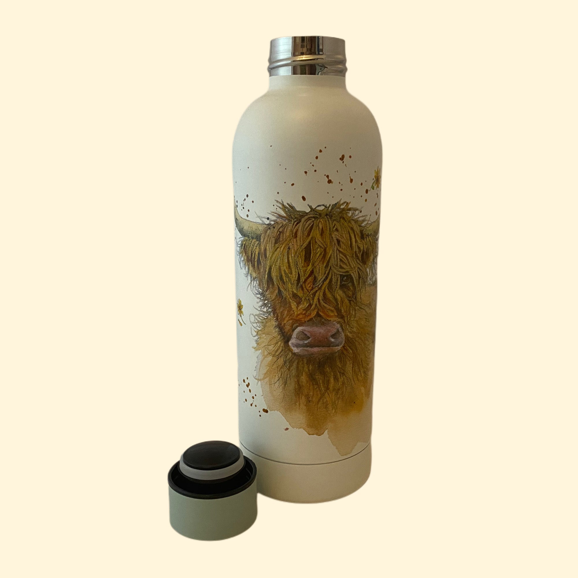 Highland Cow Hot/Cold Bottle