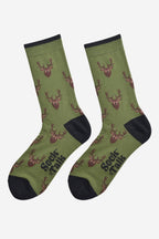 Men's Bamboo Socks - Stag