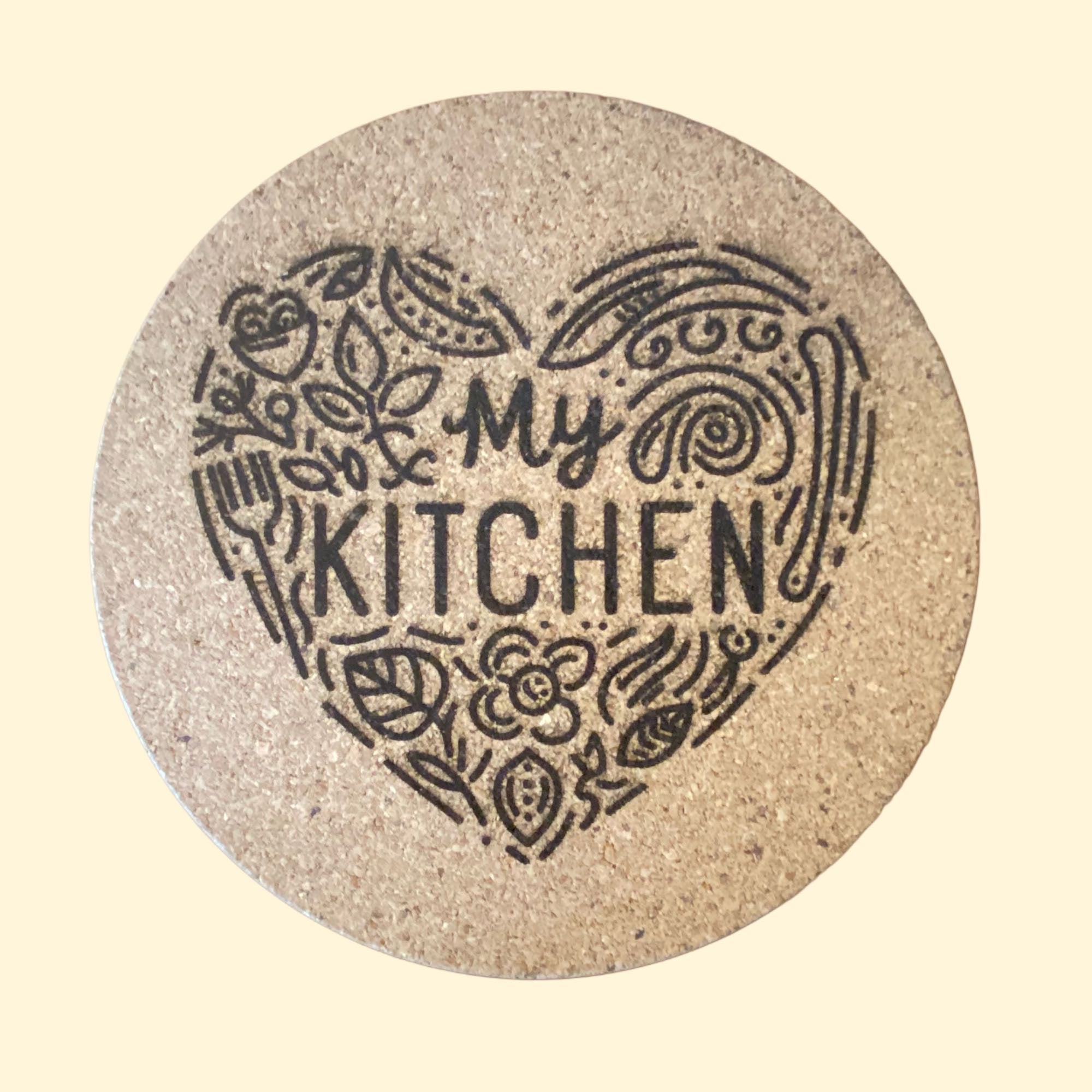 Cork Trivet - Choose Your Design