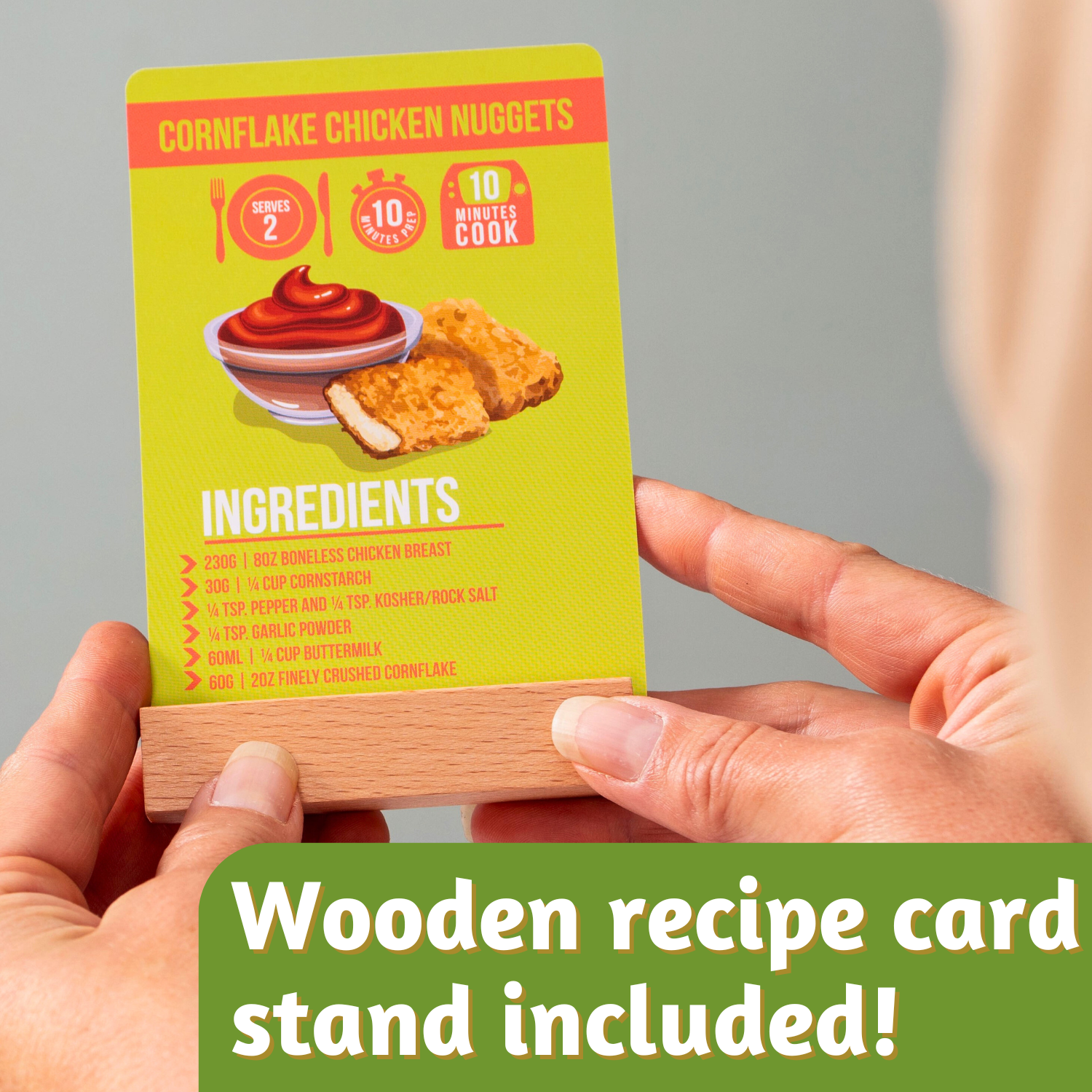 Easy Eats - Air Fryer Recipe Cards - 10 Minute Prep Recipes