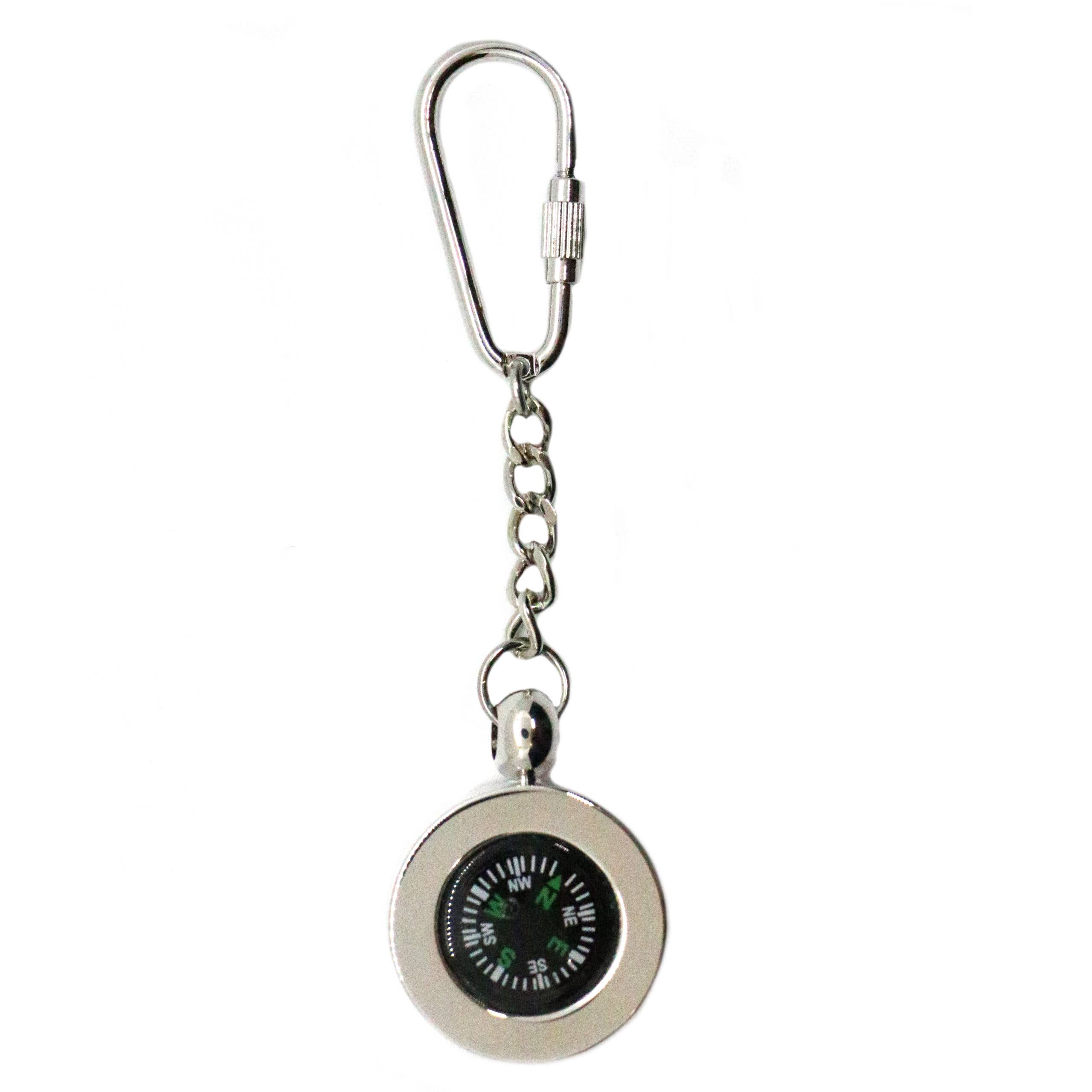 Compass Key Ring