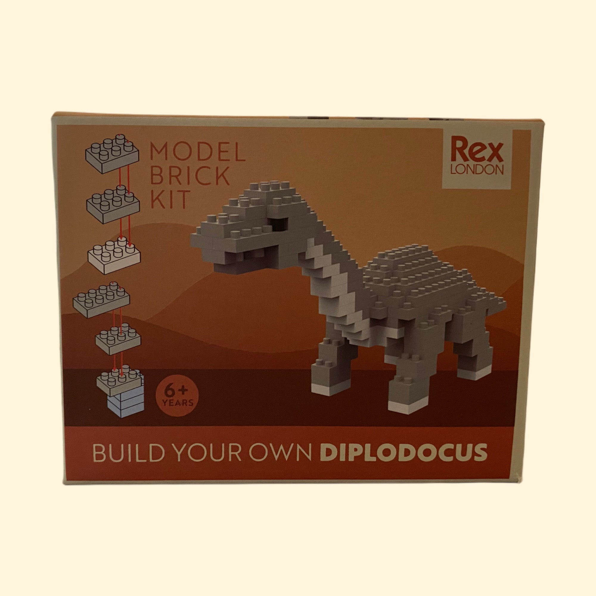 Diplodocus Model Brick Kit