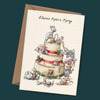 Eleven Pipers Piping Christmas Card