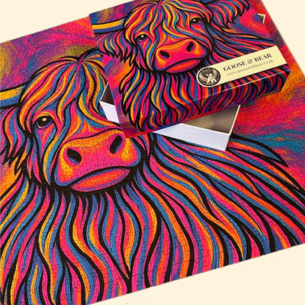 Higland Cow Jigsaw - 1000 pieces