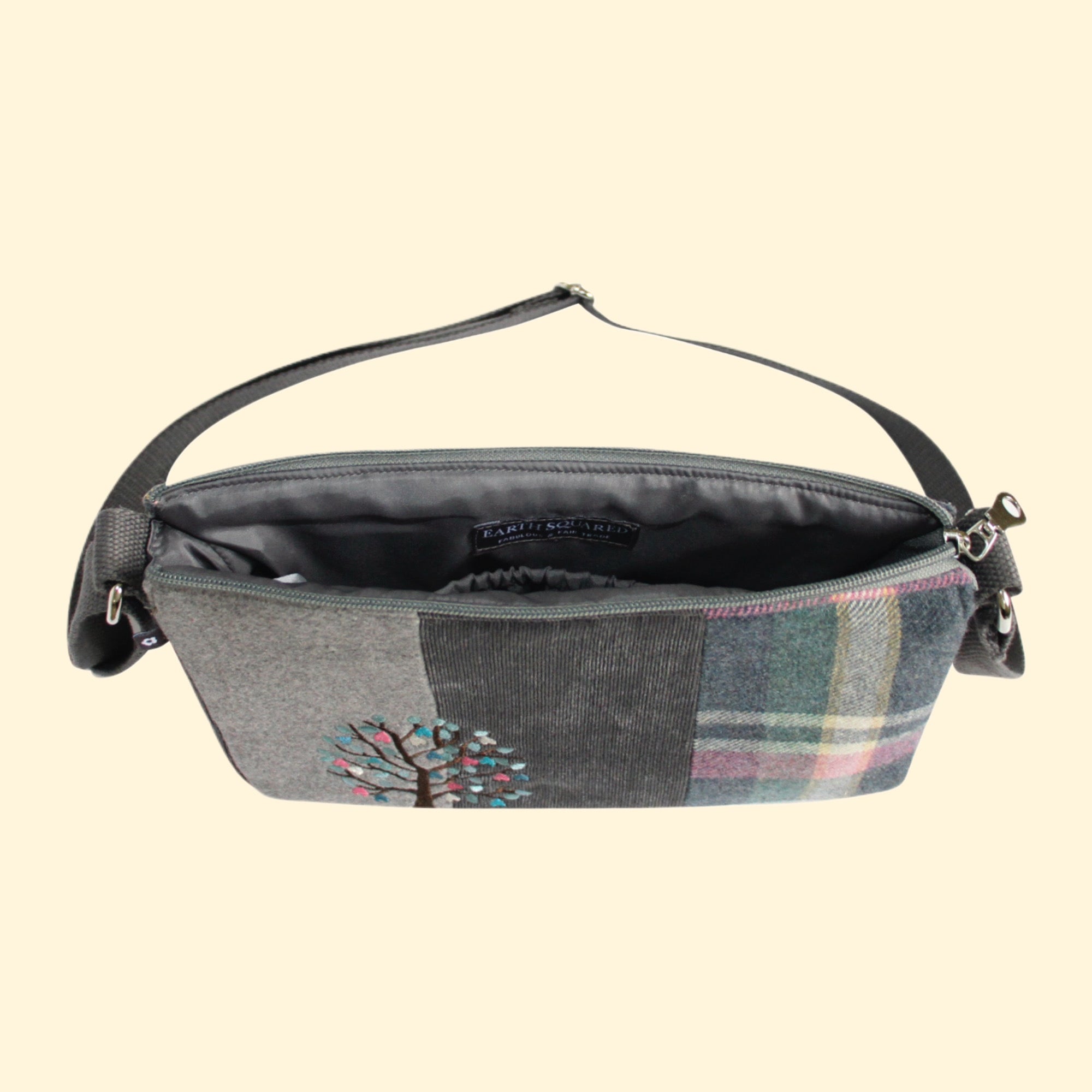Earth Squared Mulberry Tree Messenger Bag
