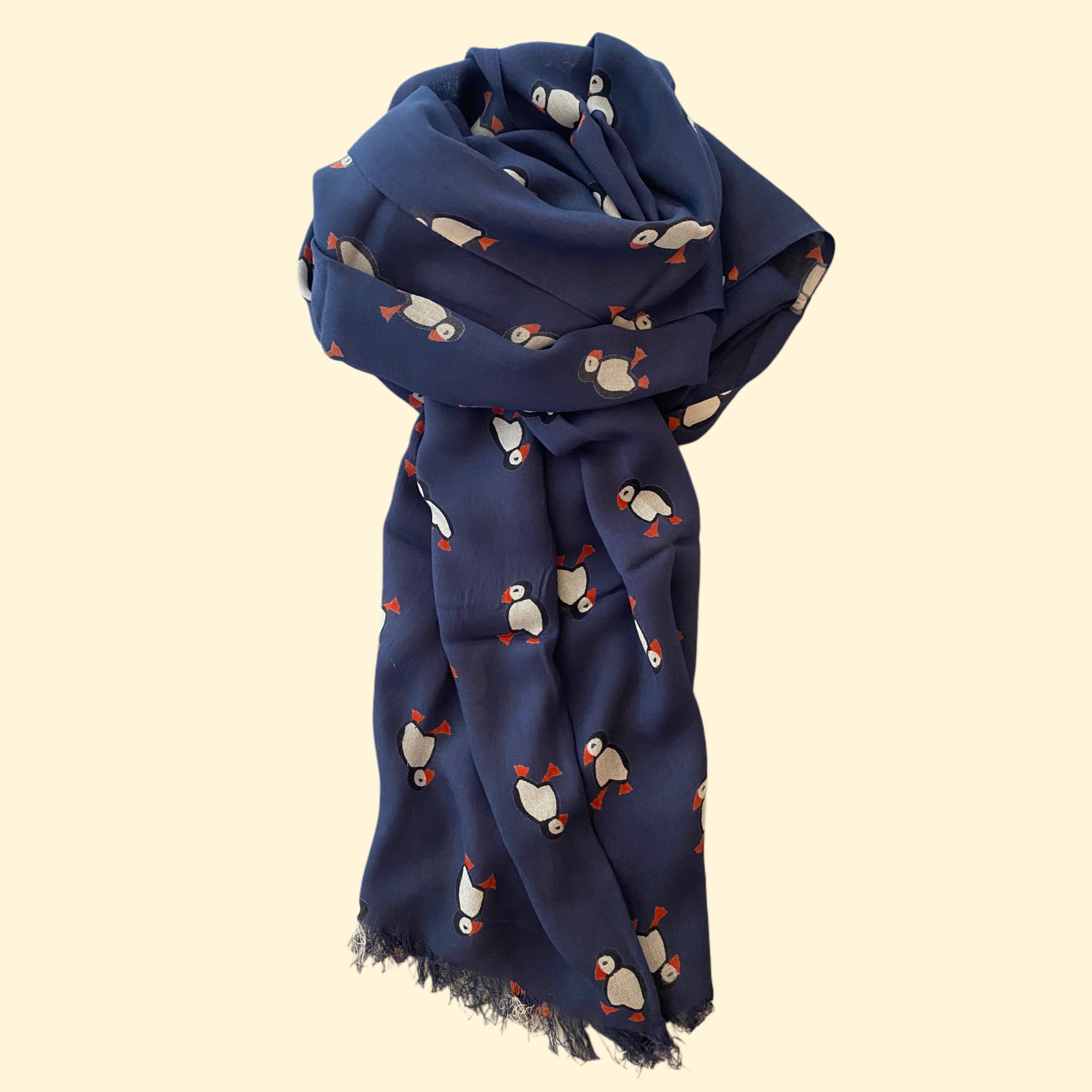 Earth Squared Puffin Scarf