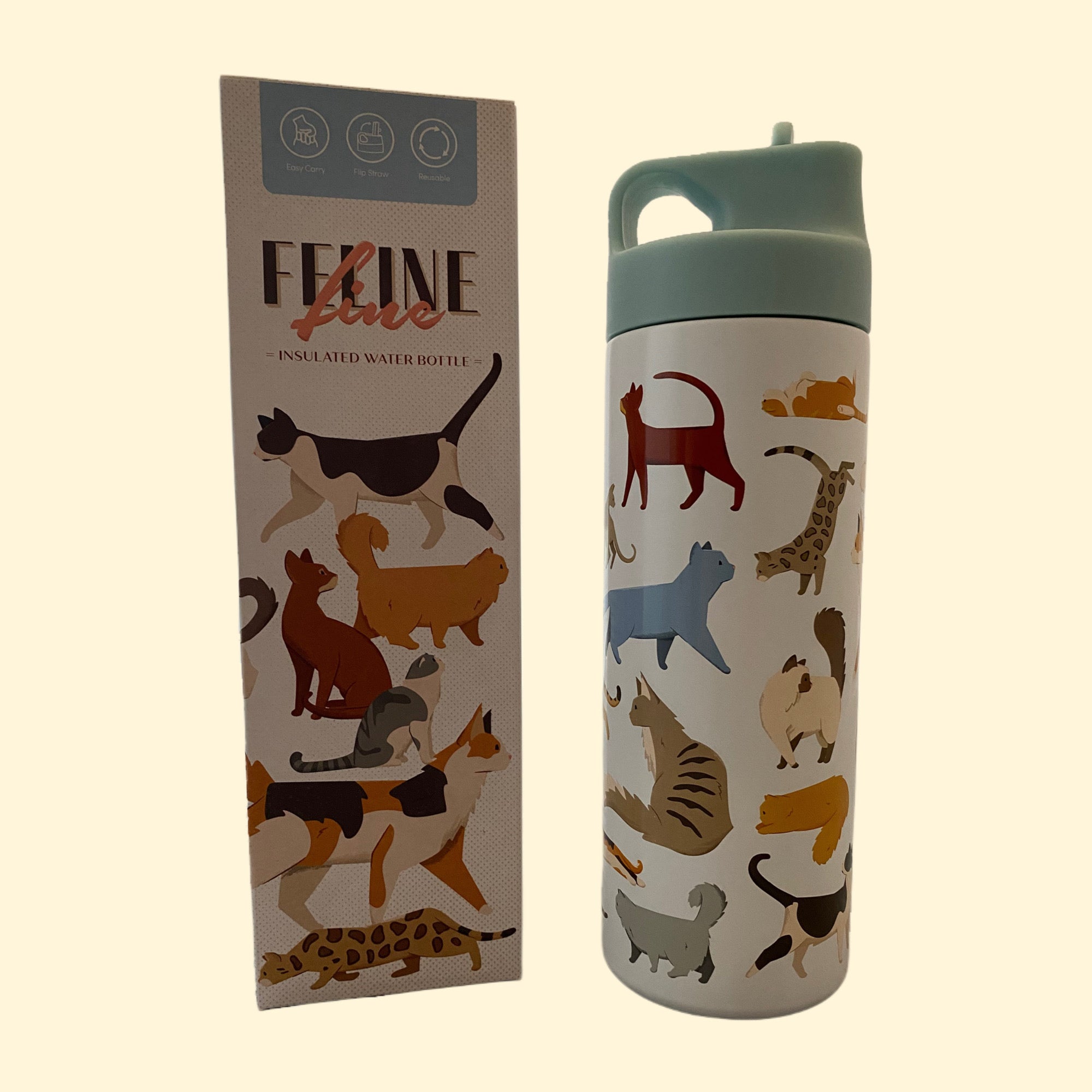 Feline Fine Hot & Cold Drinks Bottle