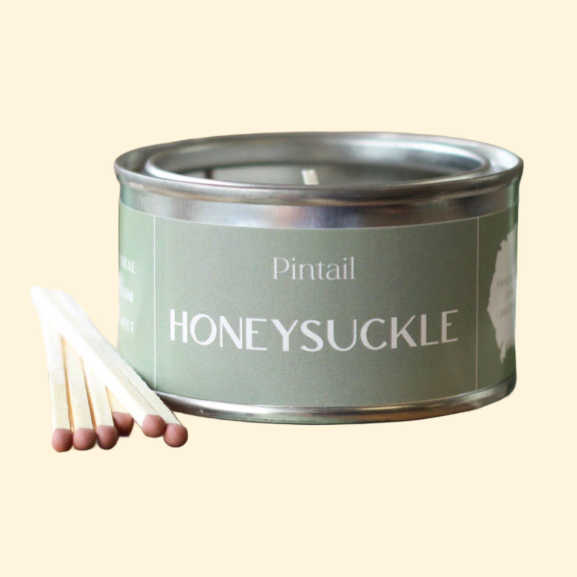 Honeysuckle Paint Pot Candle