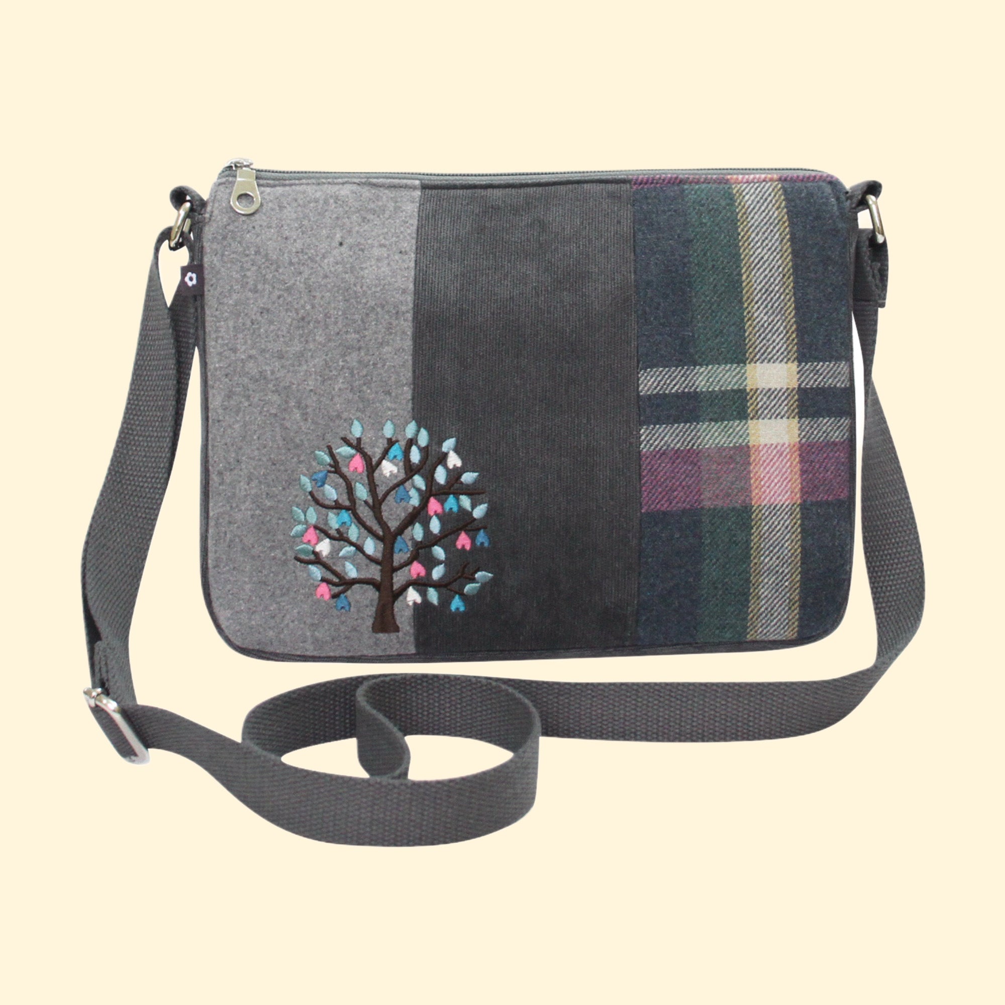 Earth Squared Mulberry Tree Messenger Bag