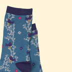Women's Bamboo Socks - Blackbird