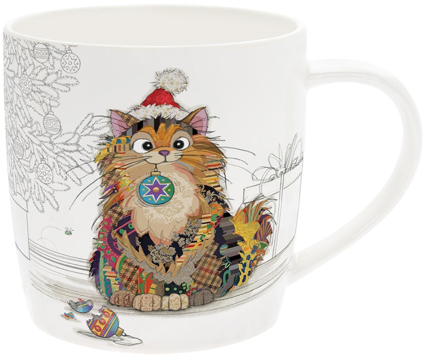 Cat Baubles Mug