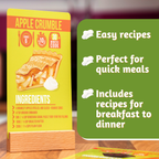 Easy Eats - Air Fryer Recipe Cards - 10 Minute Prep Recipes