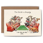 Ten Lords a-Leaping Christmas Card